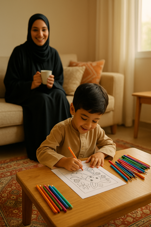 ⁦كتاب تلوين للأطفال – 30 صفحة⁩ - الصورة ⁦7⁩
